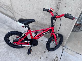 Bicicleta infantil roja BH 14 Pony