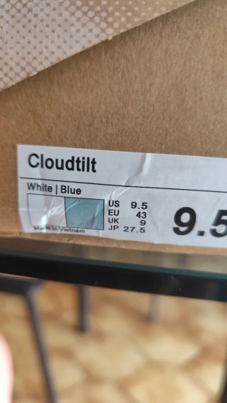 On Cloud Tilt Talla 43