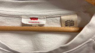 Sudadera Levi's Blanca Talla M