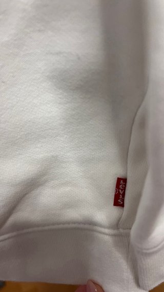 Sudadera Levi's Blanca Talla M