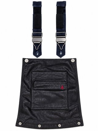 Peto Vaquero Azul desmontable 2x1. con Etiqueta