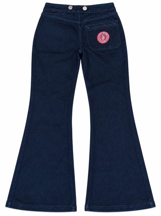 Peto Vaquero Azul desmontable 2x1. con Etiqueta