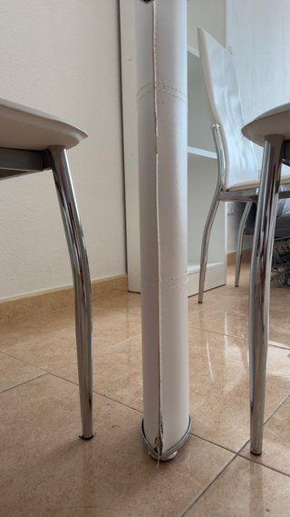 Mesa Comedor Cristal + 6 Sillas