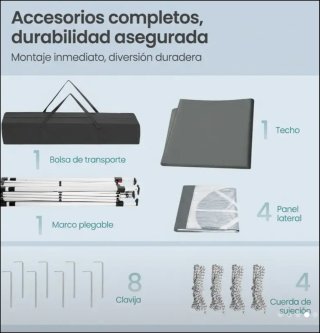 Carpa Plegable Jardín