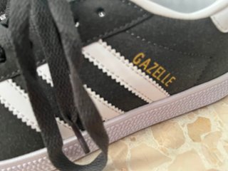 Adidas Gazelle Zapatillas Gris oscuro y Blancas