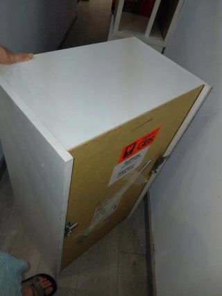 Estantería blanca 90x50 cm