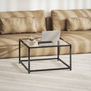 Mesa auxiliar cuadrada mesita de noche con tapa de