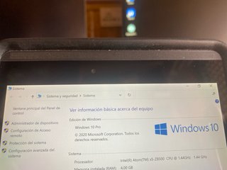 HP Pro Tablet 608 64GB 4GB RAM Negra