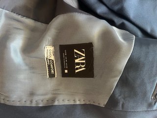 Traje de hombre azul Chaqueta talla 52 Pantalón 40