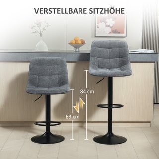 Taburete de bar moderno, juego de 2 sillas de bar