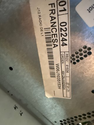 Radio Seat Ibiza 6J