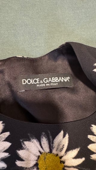 Vestido Dolce & Gabbana Estampado Flores