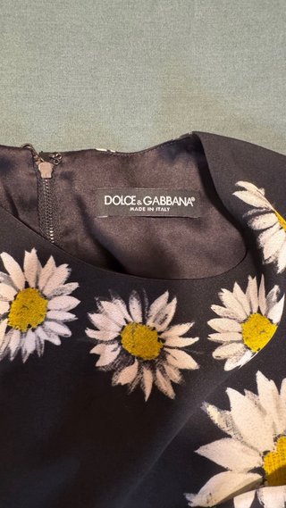 Vestido Dolce & Gabbana Estampado Flores