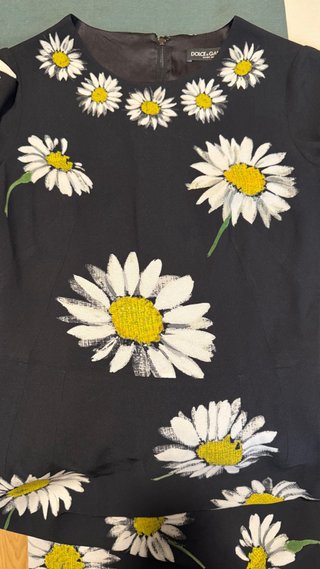 Vestido Dolce & Gabbana Estampado Flores