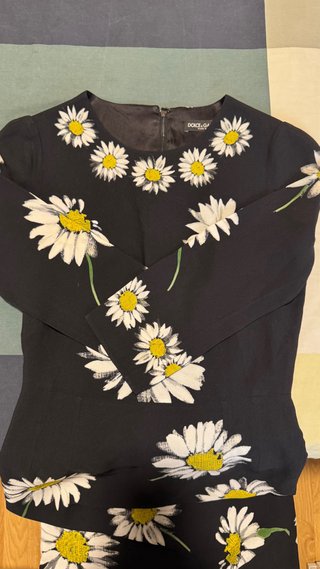 Vestido Dolce & Gabbana Estampado Flores