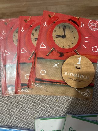 Libros de 1 de la ESO