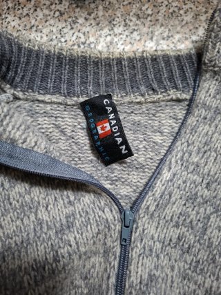 Maglione Canadian Beige/Grigio Taglia M