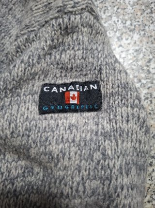 Maglione Canadian Beige/Grigio Taglia M