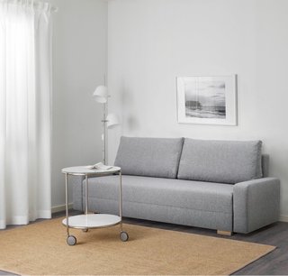 Sofá cama gris 3 plazas