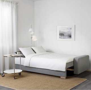 Sofá cama gris 3 plazas