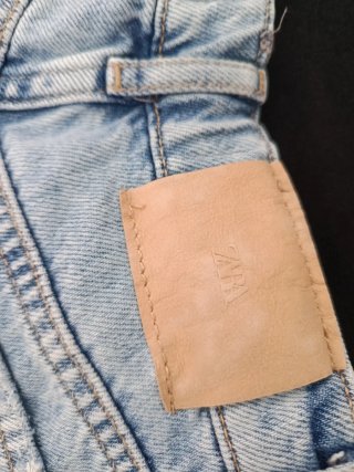 Falda pantalón vaquera niña Zara