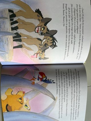 Libro el rey leon cuentos de oro