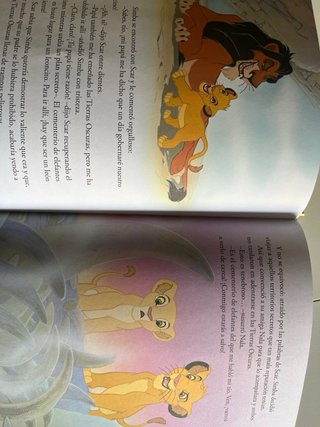 Libro el rey leon cuentos de oro