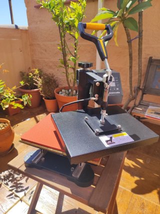 Prensa de calor para sublimación