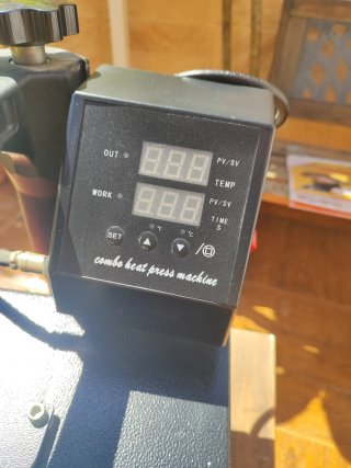 Prensa de calor para sublimación