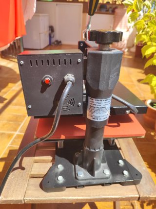Prensa de calor para sublimación