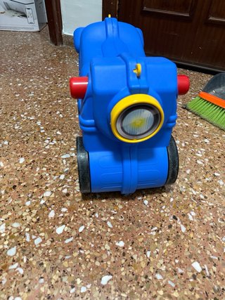 Maleta Moto Molto Azul y Amarillo