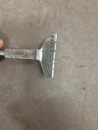 Pinza per orologiaio per lancette