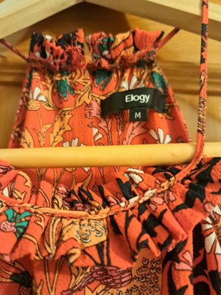 Vestido de verano estampado floral
