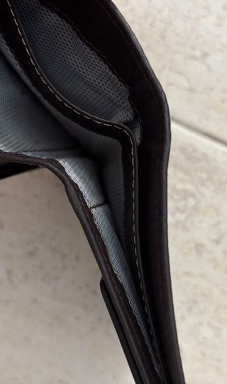Cartera Piel Negra