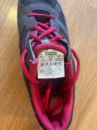 Zapatillas de montaña Quechua grises y rosas Decat