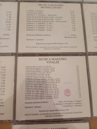 CD Musica Maestro - Vari Maestri Classici