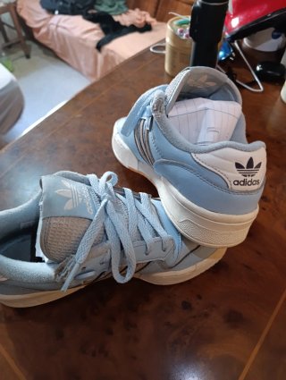 Zapatillas Adidas Azul y Gris