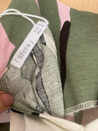 Vestido estampado talla M