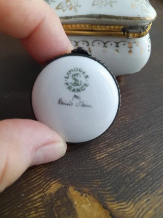 Set 2 Scatolette Limoges Vintage