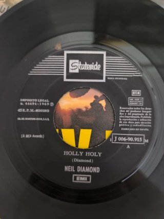 3 de Neil Diamond - Cracklin' Rosie /Holly   Stone