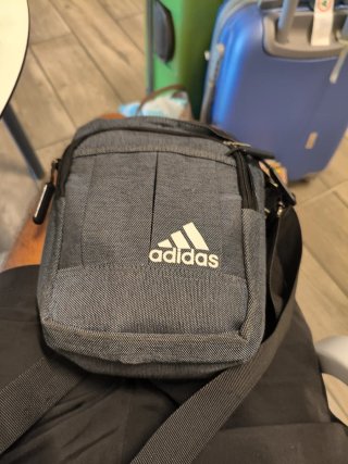 Bandolera Adidas Gris