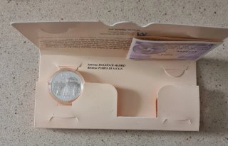 Monedas 5 euros plata Capitales de Provincia