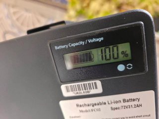 Batería 72V 31Ah Nueva Kit Conversión