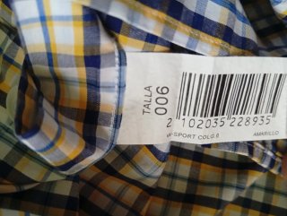 Camisa de cuadros DOC manga corta