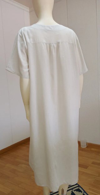 Vestido Made in Italy Beige Talla Única