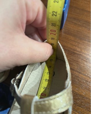 Scarpe bambina Lola Palacios oro n. 24