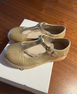 Scarpe bambina Lola Palacios oro n. 24
