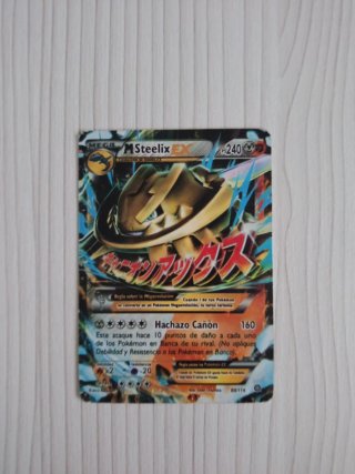 Carta Pokémon M Steelix EX 240 HP