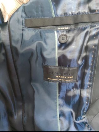 Traje Zara Man Negro