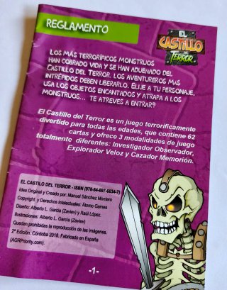 Joc de taula El Castillo del Terror